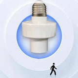 E27 Lamp Socket with Motion Sensor - Set of 3 | Energy-Efficient Smart Lighting Solution