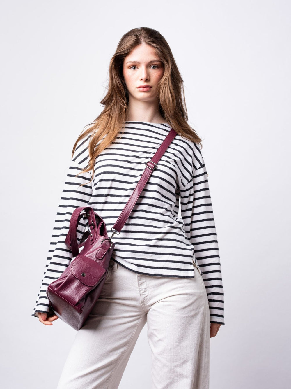 Stylische Handtasche mit Reißverschlusstaschen & Abnehmbarem Trageriemen – Ideal für Alltag & Reisen