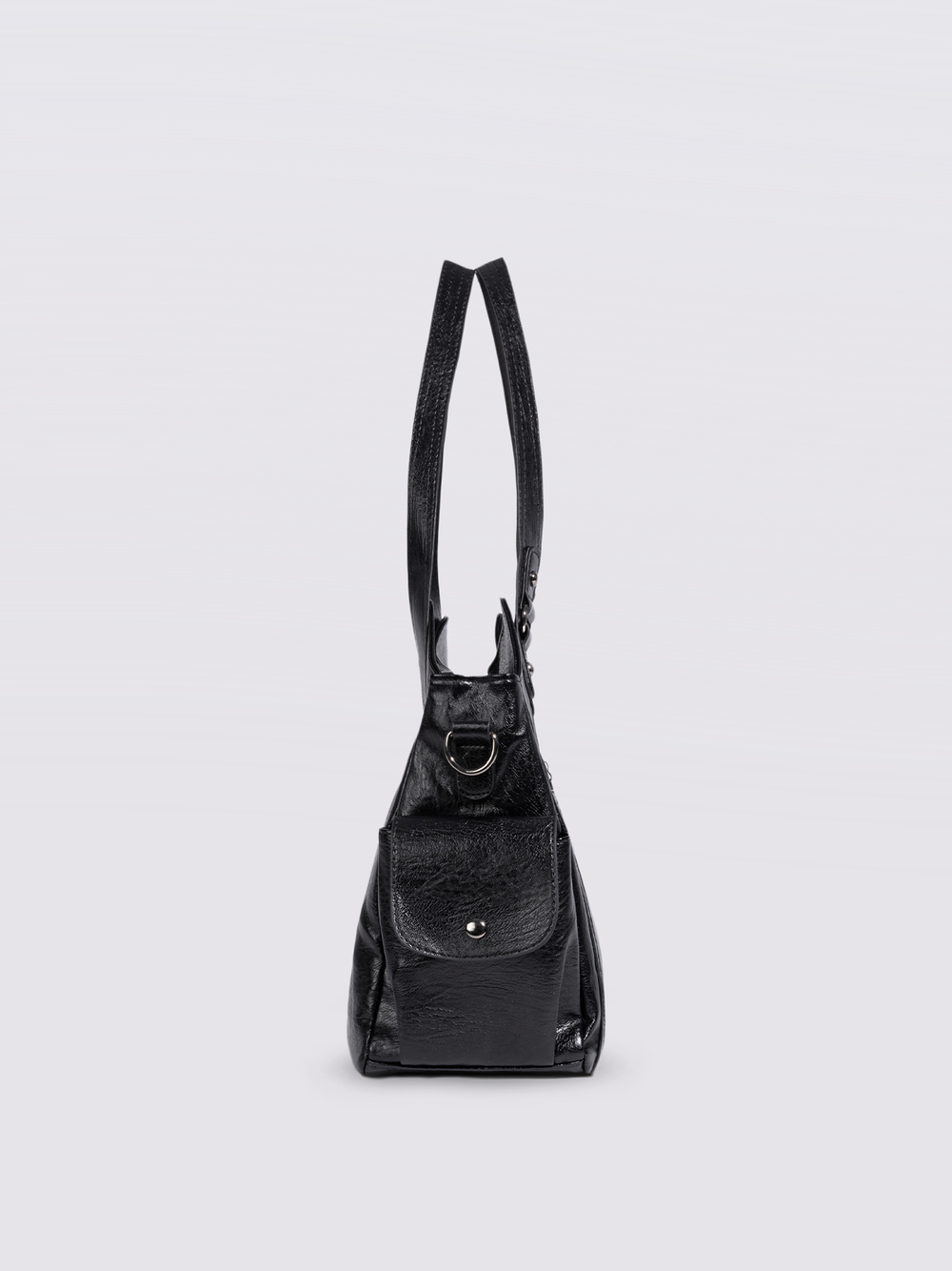 Stylische Handtasche mit Reißverschlusstaschen & Abnehmbarem Trageriemen – Ideal für Alltag & Reisen