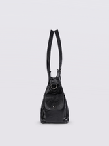Stylische Handtasche mit Reißverschlusstaschen & Abnehmbarem Trageriemen – Ideal für Alltag & Reisen