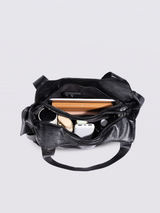 Stylische Handtasche mit Reißverschlusstaschen & Abnehmbarem Trageriemen – Ideal für Alltag & Reisen