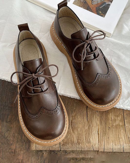 Women's Retro Oxford Shoes