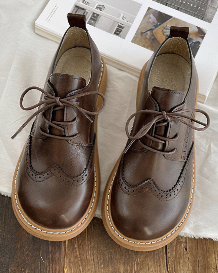 Isadora – Retro Oxford Shoes for Women