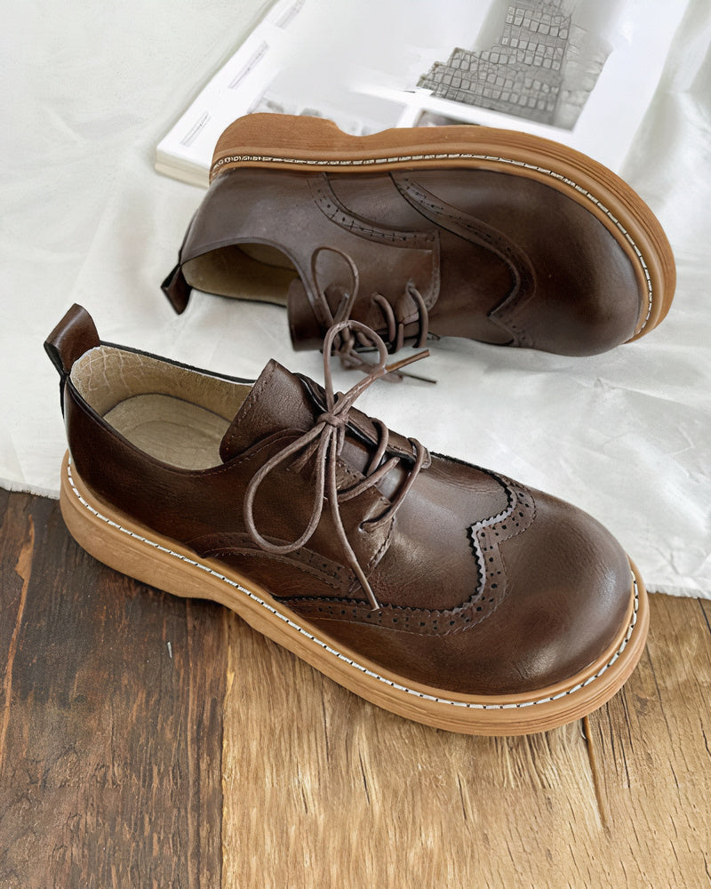 Isadora – Retro Oxford Shoes for Women