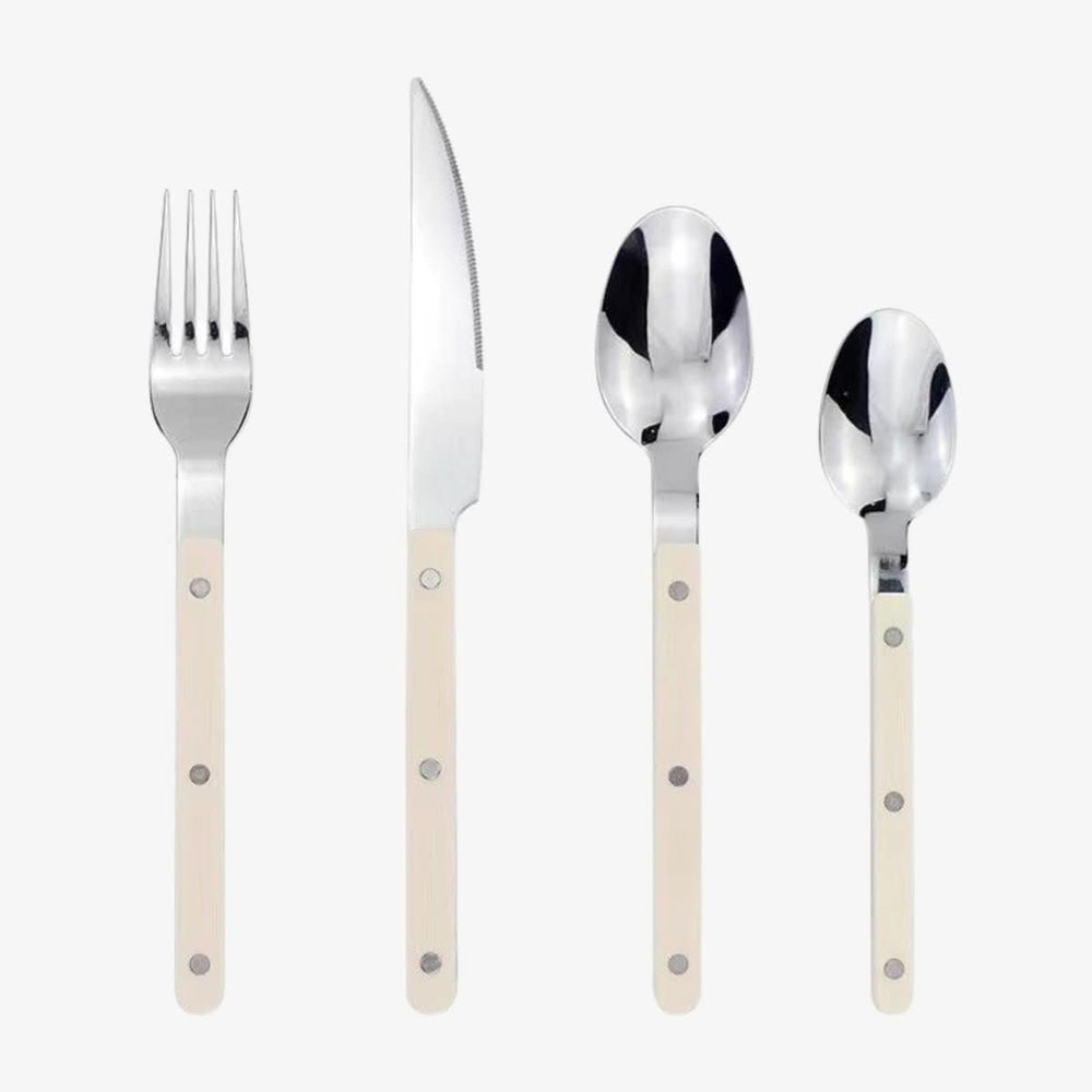 BowLift | 24-piece stainless steel cutlery set with engraving