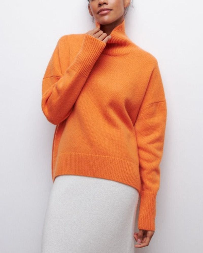 Enhanced Product Title: **Evy™ Women's Rollkragenpullover - Cozy Turtleneck Sweater for Ultimate Comfort and Style** 

This title includes relevant keywords and phrases that can improve visibility in Google Shopping searches while clearly describing the p