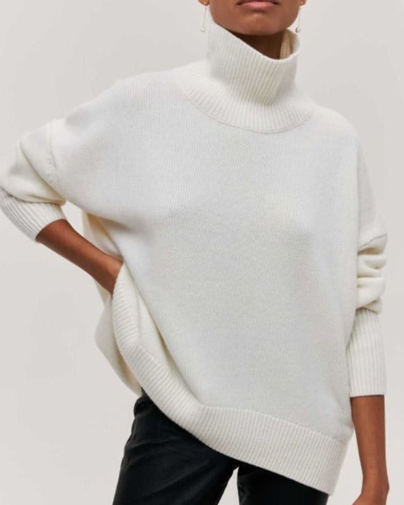 Enhanced Product Title: **Evy™ Women's Rollkragenpullover - Cozy Turtleneck Sweater for Ultimate Comfort and Style** 

This title includes relevant keywords and phrases that can improve visibility in Google Shopping searches while clearly describing the p