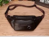 Kalsten | Genuine Leather Fanny Pack | Large Capacity, Robust Design & Versatile for Travel and Outdoor Activities