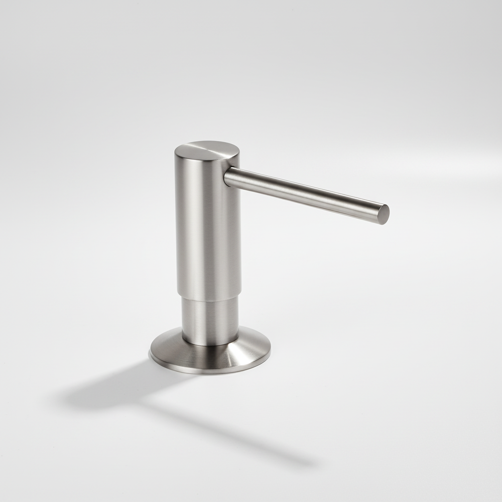 BrassEase – Built-In Soap Dispenser - Brushed Nickel