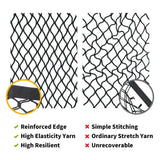 Kalsten | Elastic Luggage Net with Sturdy Carabiners