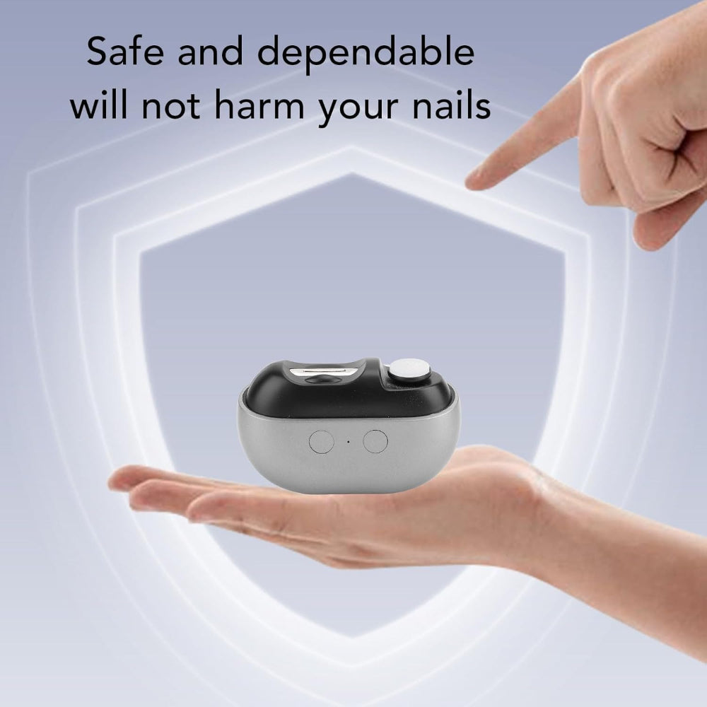 Electric Nail Clipper Automatic Rechargeable Nail Trimming Tool