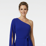 Women's Elegant Jumpsuit – One-Shoulder, Tailored Fit & Flattering Silhouette