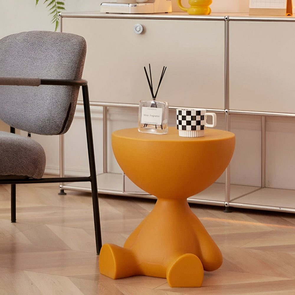 Coffee Table Round Modern Side Accent Stool Style