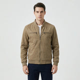 Elegant men's bomber-style jacket - Toby