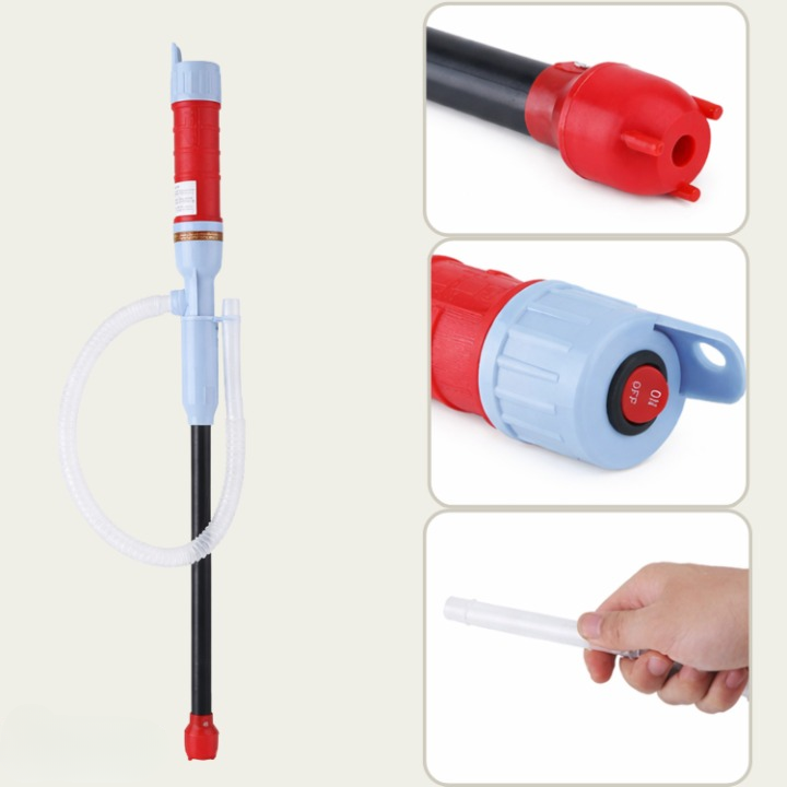 Electric Fuel Transfer Pump – Portable, Leak-Proof, for Petrol & Diesel