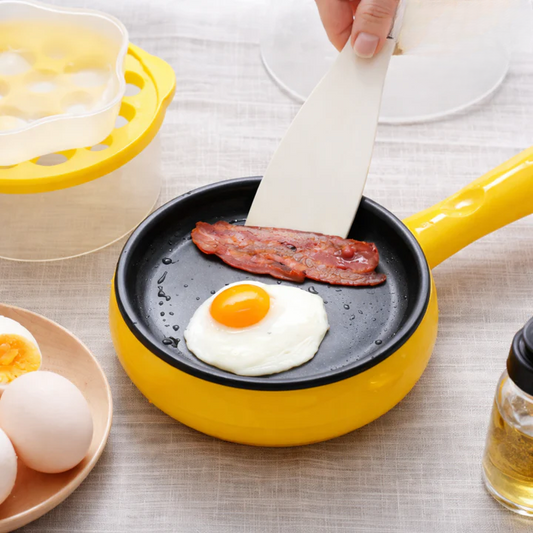 Electric Mini Frying Pan – Non-Stick Coating, Fast Heat-Up & Auto Shut-Off