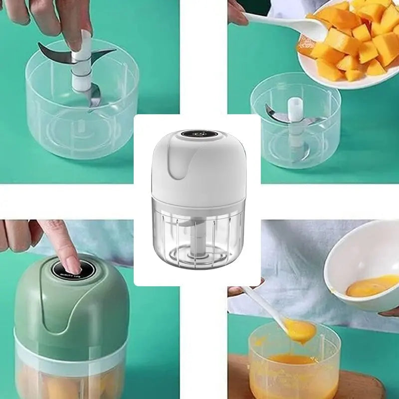 Kalsten | Electric Mini Food Chopper – USB rechargeable Garlic Chopper