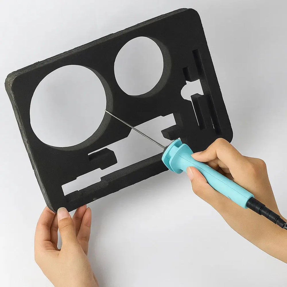Optimized Product Title: **Elektrischer Schaumstoffschneider mit 5 verstellbaren Drahtlängen – Präzise und saubere Schnitte für DIY-Projekte und Handwerk**