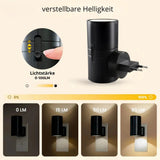 Optimized Product Title: "LED Nachtlicht mit Dämmerungssensor – Energiesparendes Steckdosenlicht für sanfte Beleuchtung" 

This title includes relevant keywords for better visibility on Google Shopping while clearly describing the product's features and b