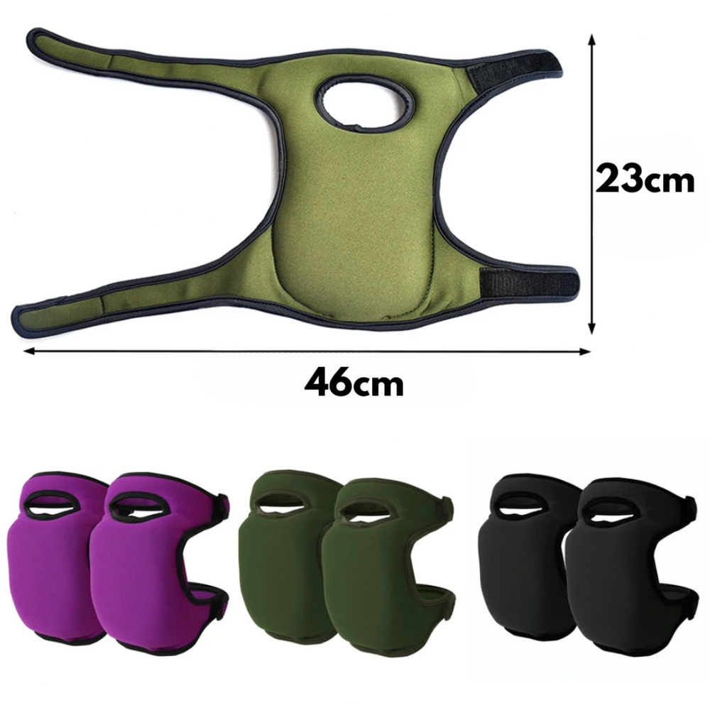 Gardening Knee Pads – Ergonomic, Machine Washable & All-Weather Cushioning