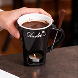 Exquisite Schokoladenfondue-Tasse – Authentisches Fondue-Erlebnis für Schokoladenliebhaber