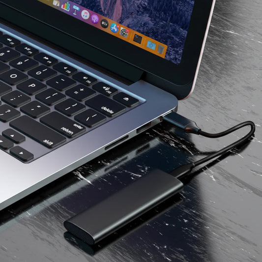Portable SSD External Hard Drive – USB 3.0, Ultra Fast Transfer & Shockproof Design