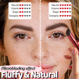 Eyebrow Stamp Brush 4D Hair Stroke Brow Tool Waterproof Makeup