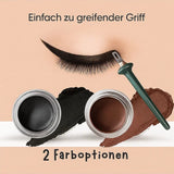 Ergonomic Eyeliner Set with Waterproof Gel - Precision Tool Included for Flawless Application