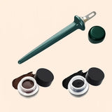 Ergonomic Eyeliner Set with Waterproof Gel - Precision Tool Included for Flawless Application