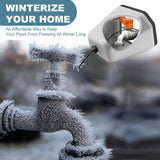 Outdoor Faucet Covers Insulated Foam Freeze Protection Winter