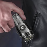 Mini Flashlight LED Compact Rechargeable Waterproof Handheld Torch