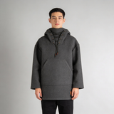 Kalsten | Boreal Windrak Woolanorak Jacket | 650g/m² Heavyweight Wool | 28-Micron Wind-Resistant Outerwear | Technical Hunting & Expedition Smock