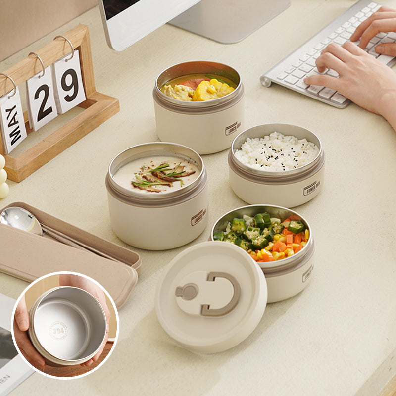 ThermoBox insulated lunchbox - filled with food