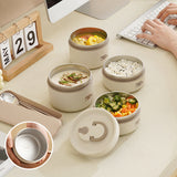 ThermoBox insulated lunchbox - filled with food