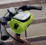 Bike Handlebar Bag – Touchscreen Window, Splash-Proof & Removable Shoulder Strap