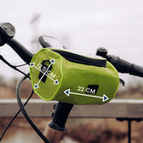 Bike Handlebar Bag – Touchscreen Window, Splash-Proof & Removable Shoulder Strap