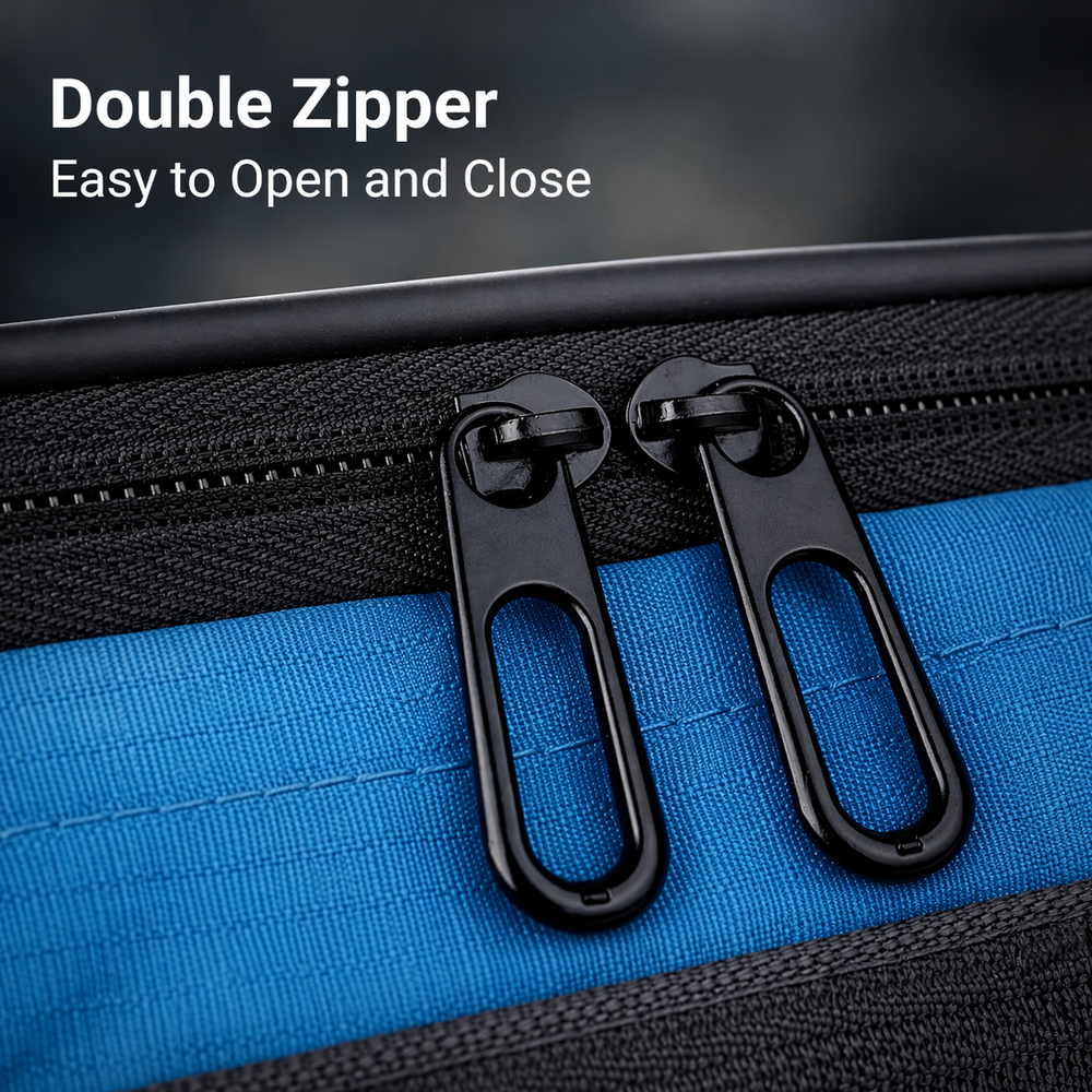 Bike Handlebar Bag – Touchscreen Window, Water-Resistant Nylon & Shoulder Strap