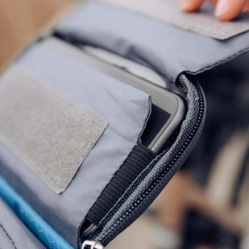 Bike Handlebar Bag – Touchscreen Window, Water-Resistant Nylon & Shoulder Strap