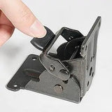 Foldable Heavy-Duty Angle Brackets – 2.5mm Steel, 225kg Capacity & Self-Locking 90°
