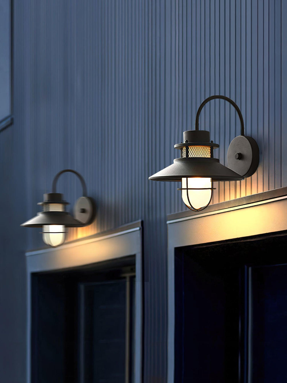 Felix Outdoor Wall Lamp | Industrial Waterproof Light Fixture