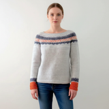 Feminine knitted sweater - Hildegard