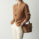 Figure-hugging knitted cardigan - Tanya