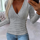 Figure-hugging knitted jumper - Melina - 3