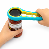Jar Opener Multi Function Rubber Grip Lid Bottle Opener Tool