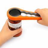 Jar Opener Multi Function Rubber Grip Lid Bottle Opener Tool
