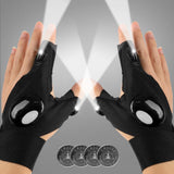Flashlight Gloves LED Finger Light Work Outdoor Tool