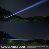 Flashlight LED Rechargeable Outdoor Handheld Light Tool