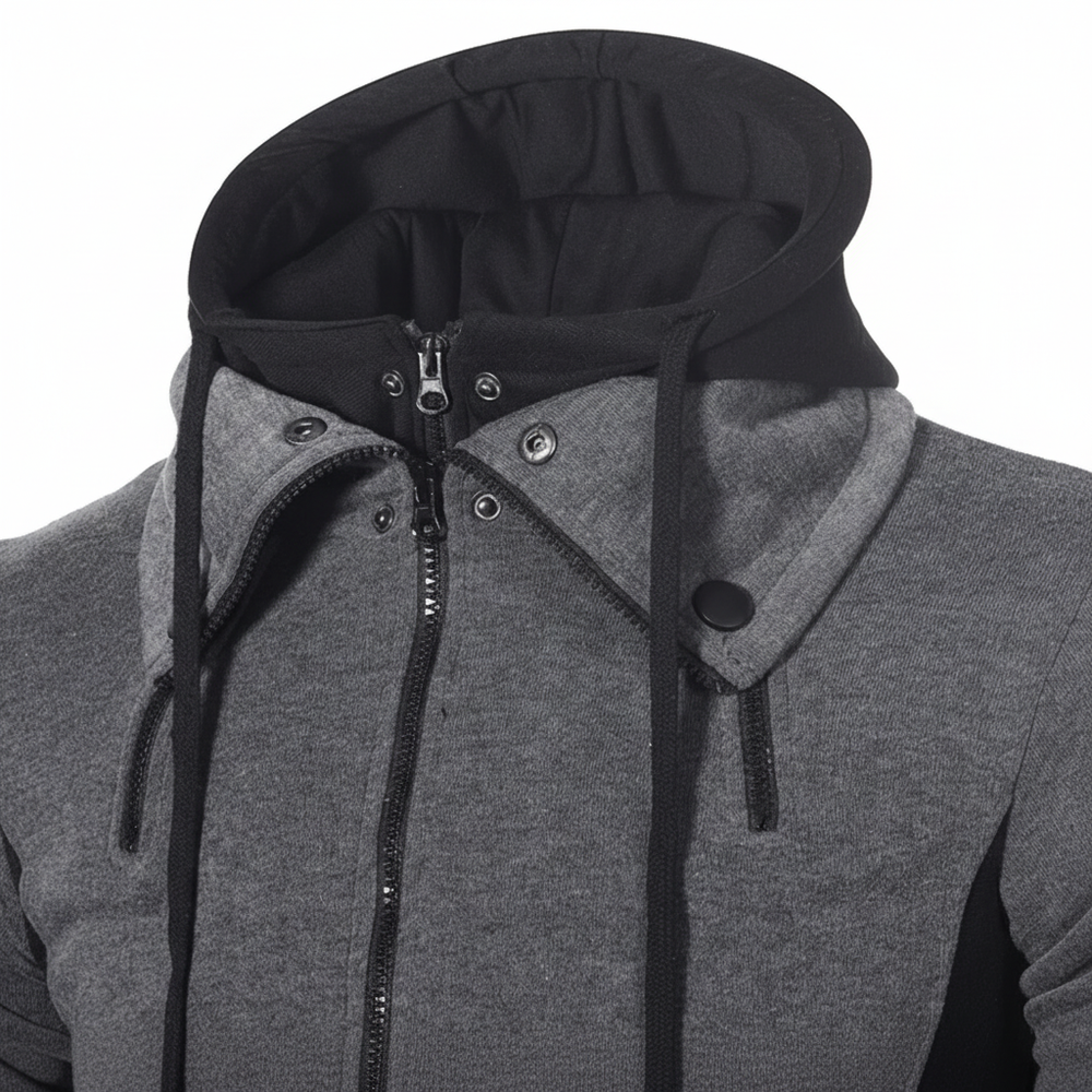 Fleece Jacket with Hood - Rudolf - 3