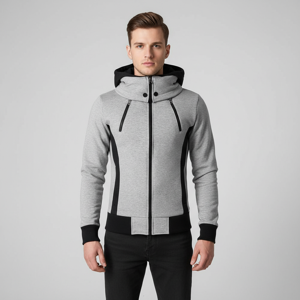 Fleece Jacket with Hood - Rudolf - 5