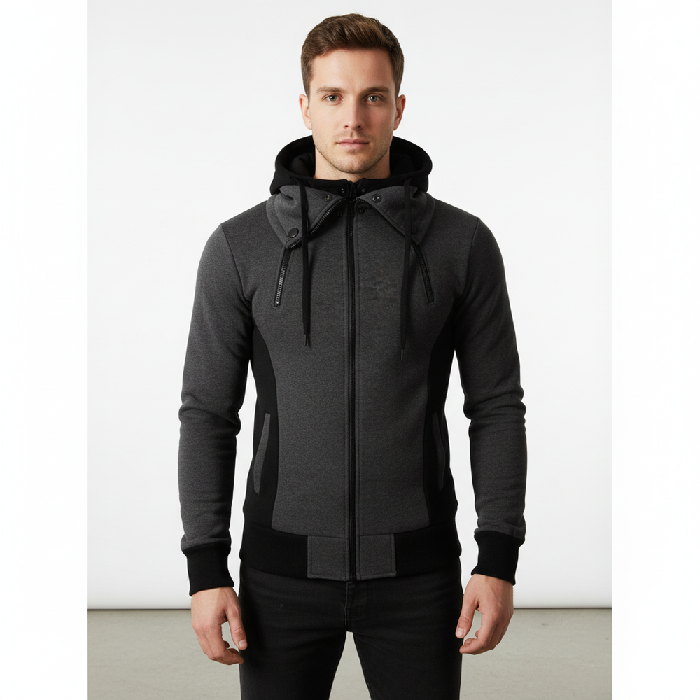 Fleece Jacket with Hood - Rudolf - 6